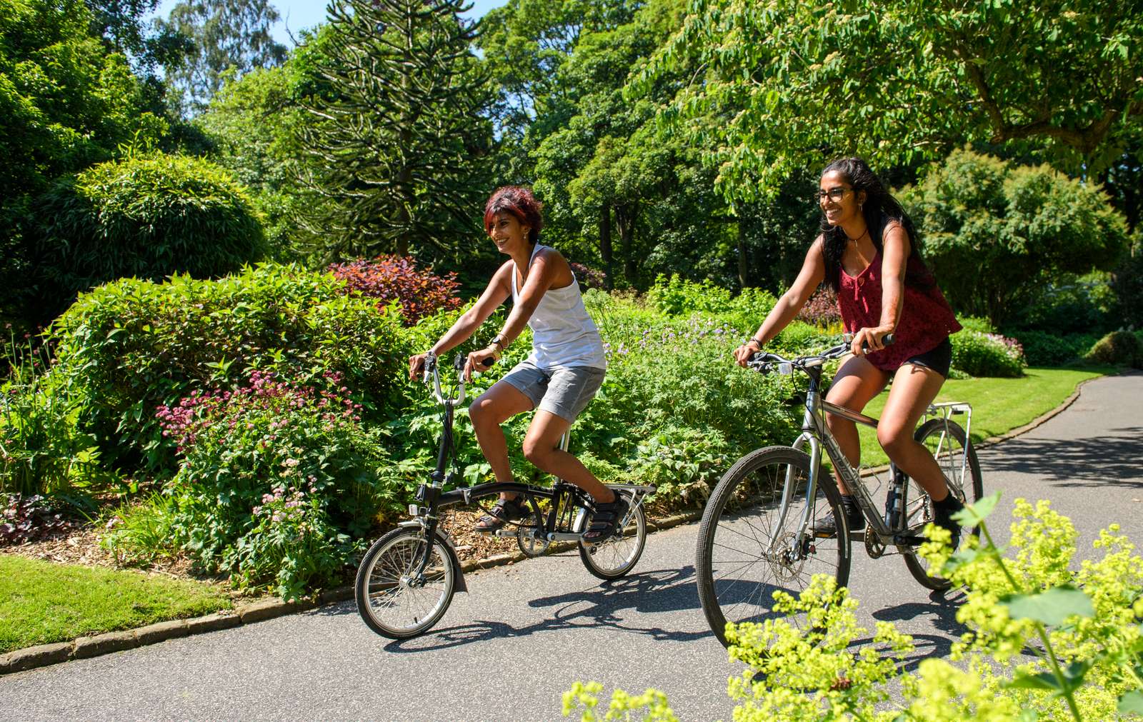 Parks with cycle estropean paths near me